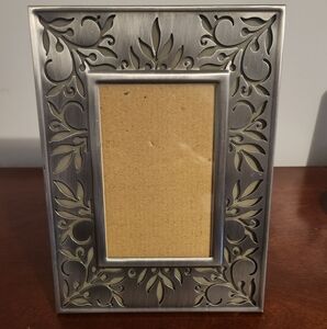 Silver Plated Metal Picure Frame